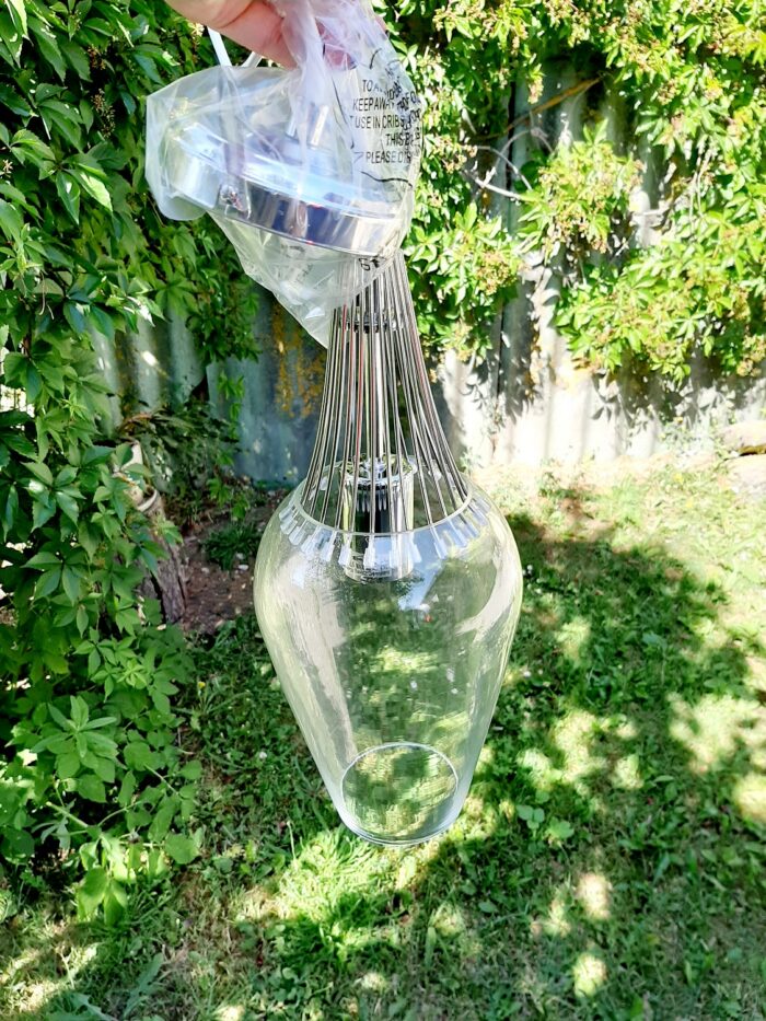 Ripplamp valgusti Klaas ja Kroom