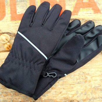 Laste | noorte kindad mustad fliisvoodriga